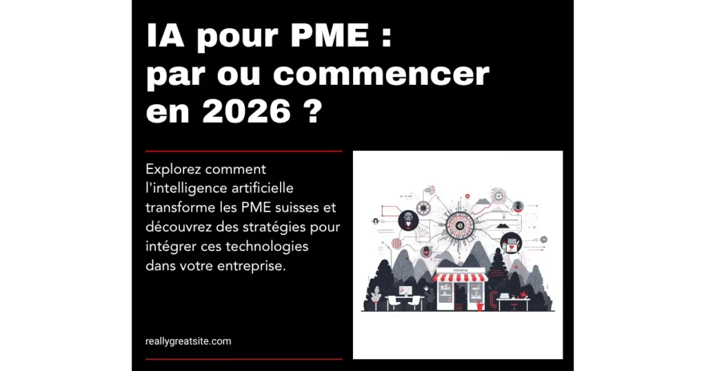 Intelligence artificielle pour PME suisse en 2026